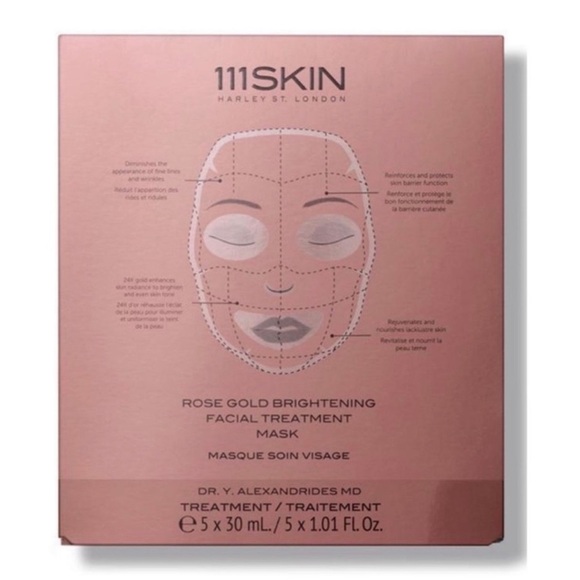 111 Skin Rose Gold Brightening Masks (5).